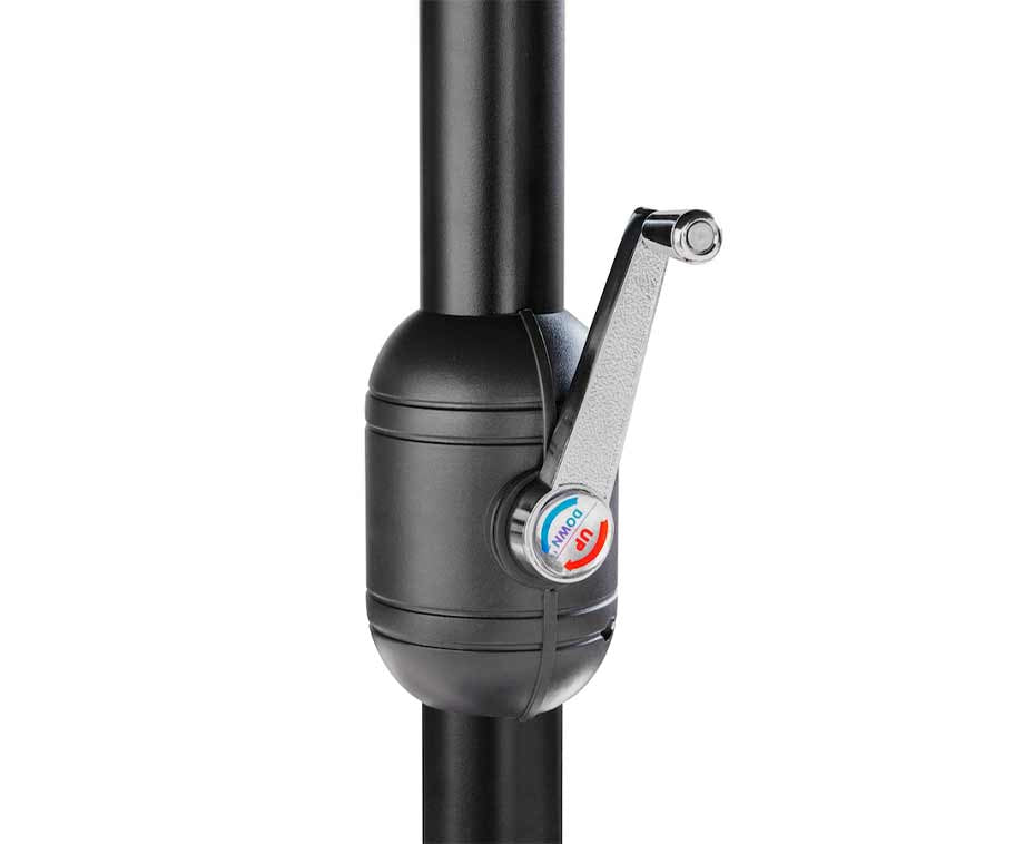 Dubbele XXL Parasol Met Beschermhoes - Zwart