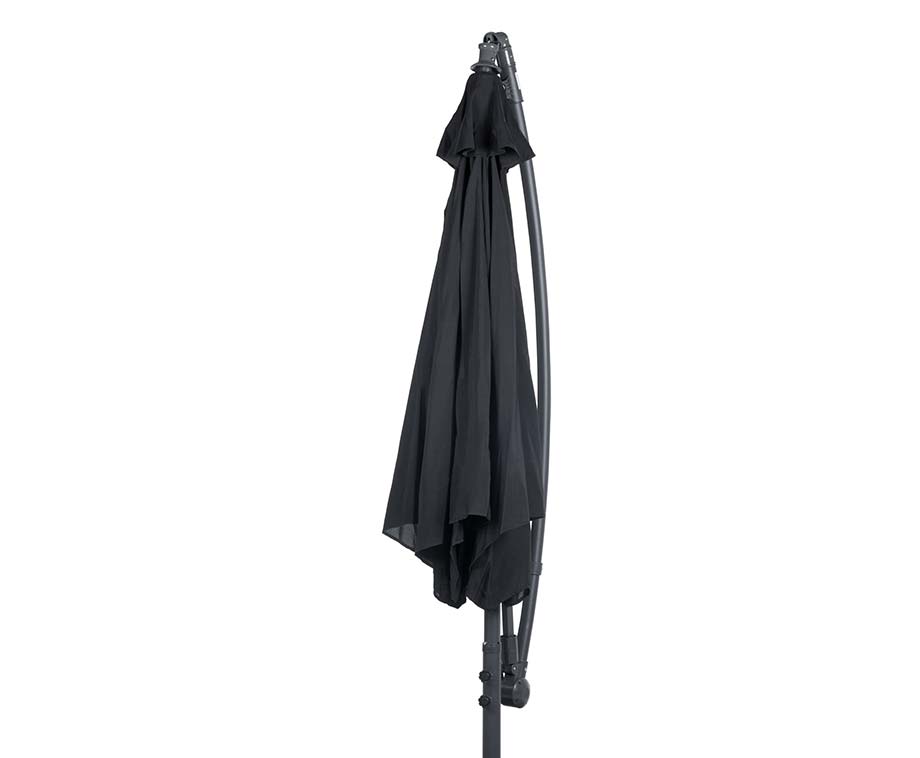 SEVVA® Luxe XXL Zweefparasol 3 Meter Zwart
