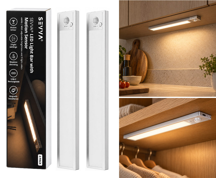 LED Lichtbalk met Bewegingssensor Draadloos