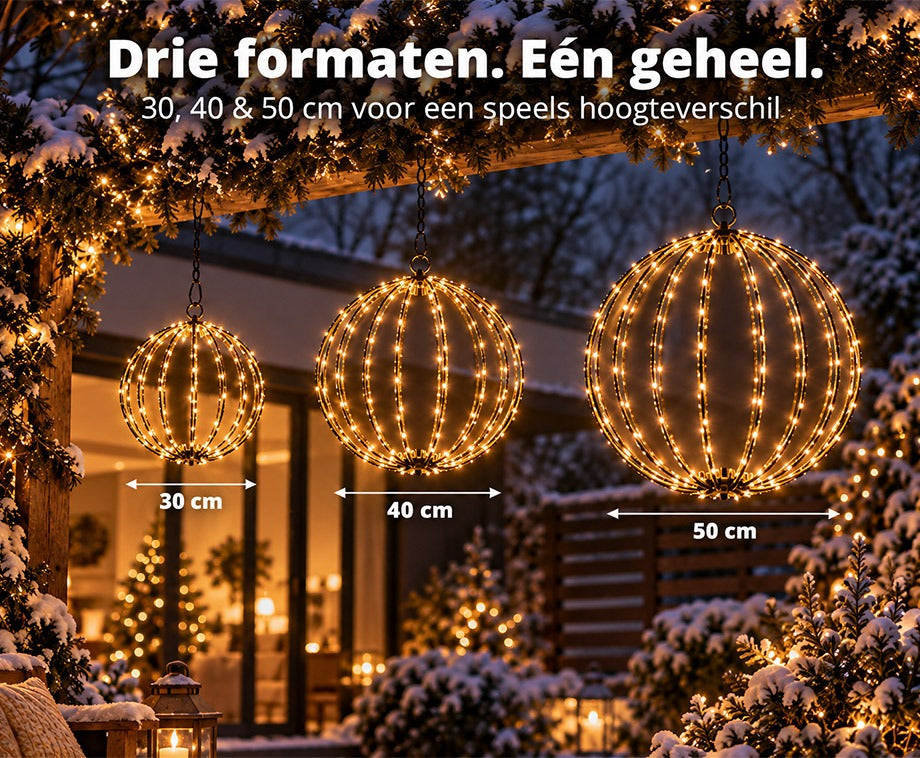LED Lichtbollen Connectable 3 Stuks Warm Wit