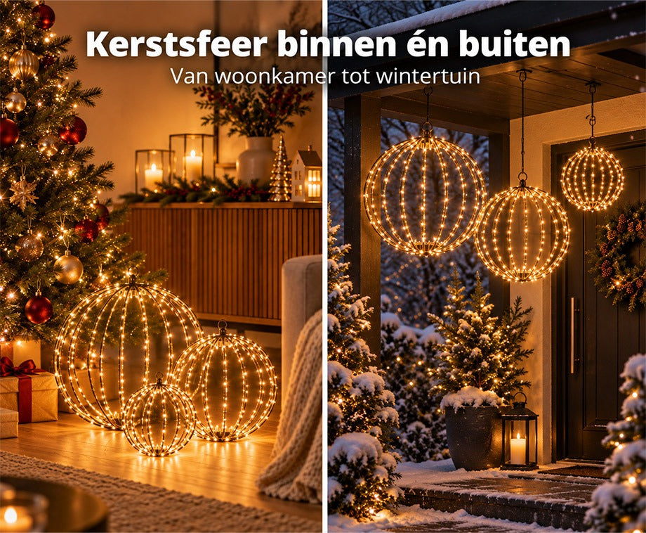 LED Lichtbollen Connectable 3 Stuks Warm Wit