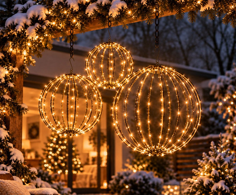 LED Lichtbollen Connectable 3 Stuks Warm Wit