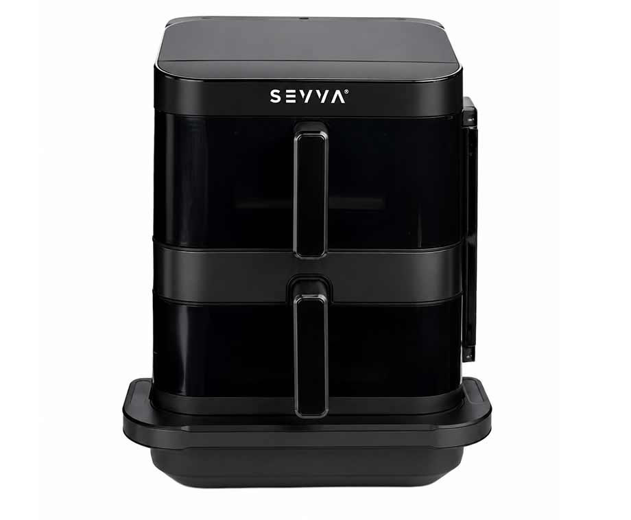 Airfryer met Pizzalade Black Edition