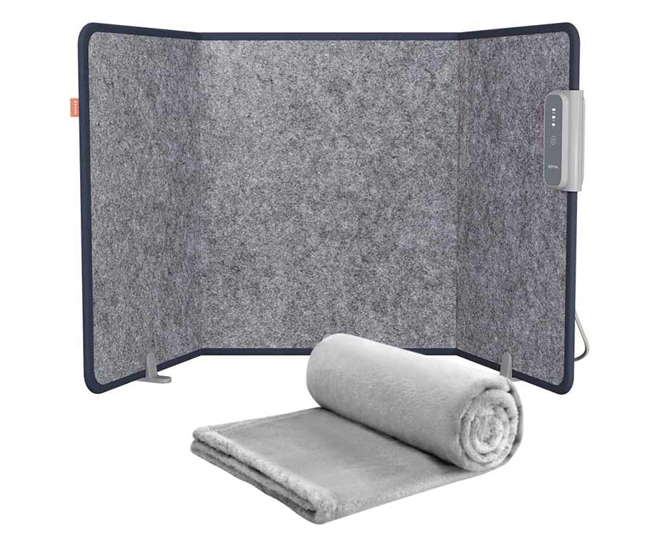 Opvouwbare Infraroodverwarming Met Plaid