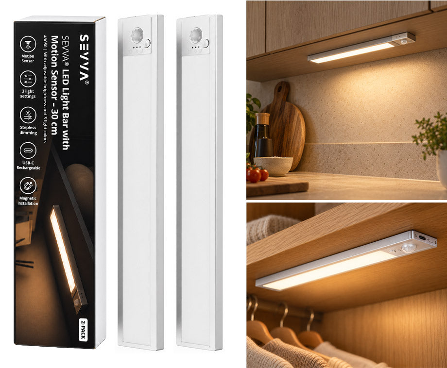 LED Lichtbalk met Bewegingssensor Draadloos