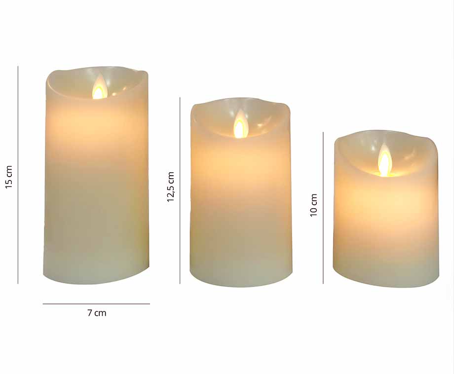 SEVVA® Oplaadbare LED Kaarsen