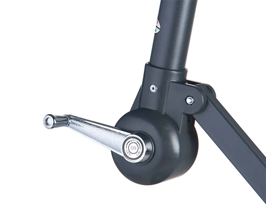 Luxe XXL Zweefparasol 3 Meter Met Beschermhoes - Taupe