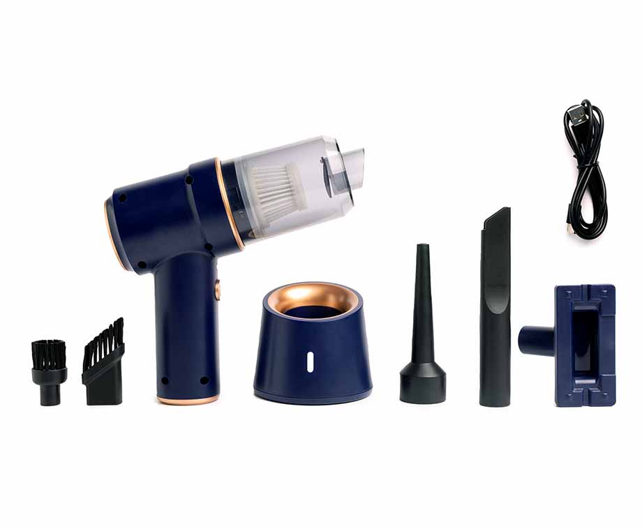 SEVVA® 2-In-1 Draadloze Mini Stofzuiger Met HEPA-Filter