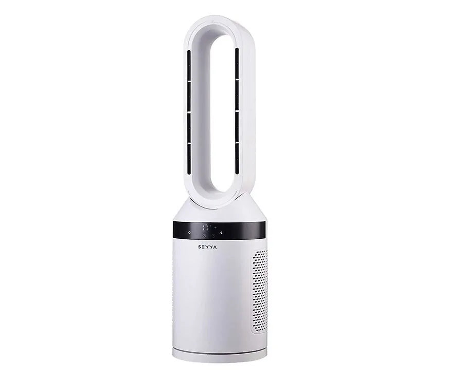 Bladeless Heater en Ventilator 2-in-1 met Afstandsbediening