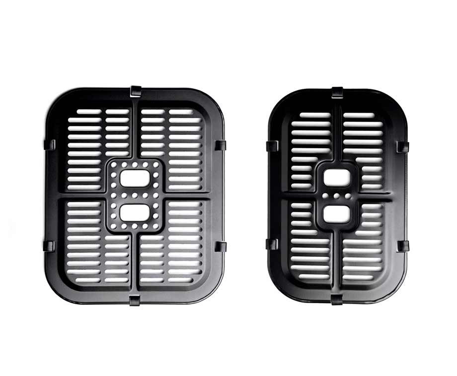SEVVA® Dubbele XXL Airfryer Met 8 Programma's - 2200W