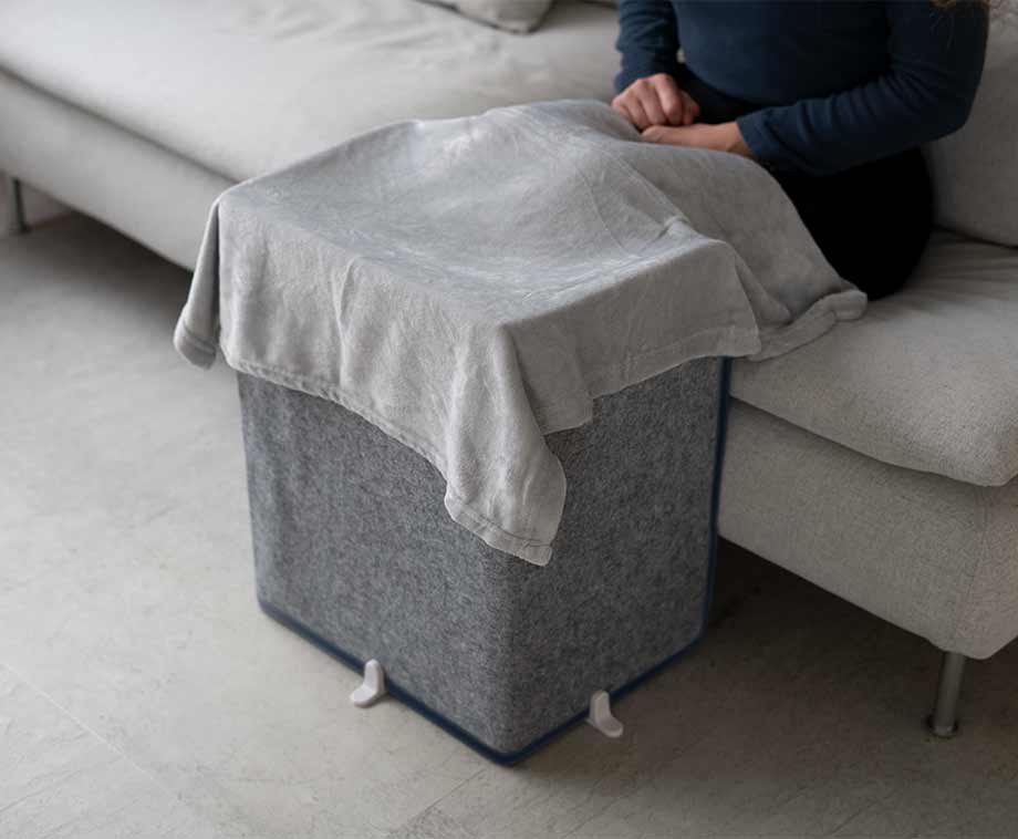 SEVVA® Inklapbaar Energiezuinig Infraroodpaneel Met Plaid