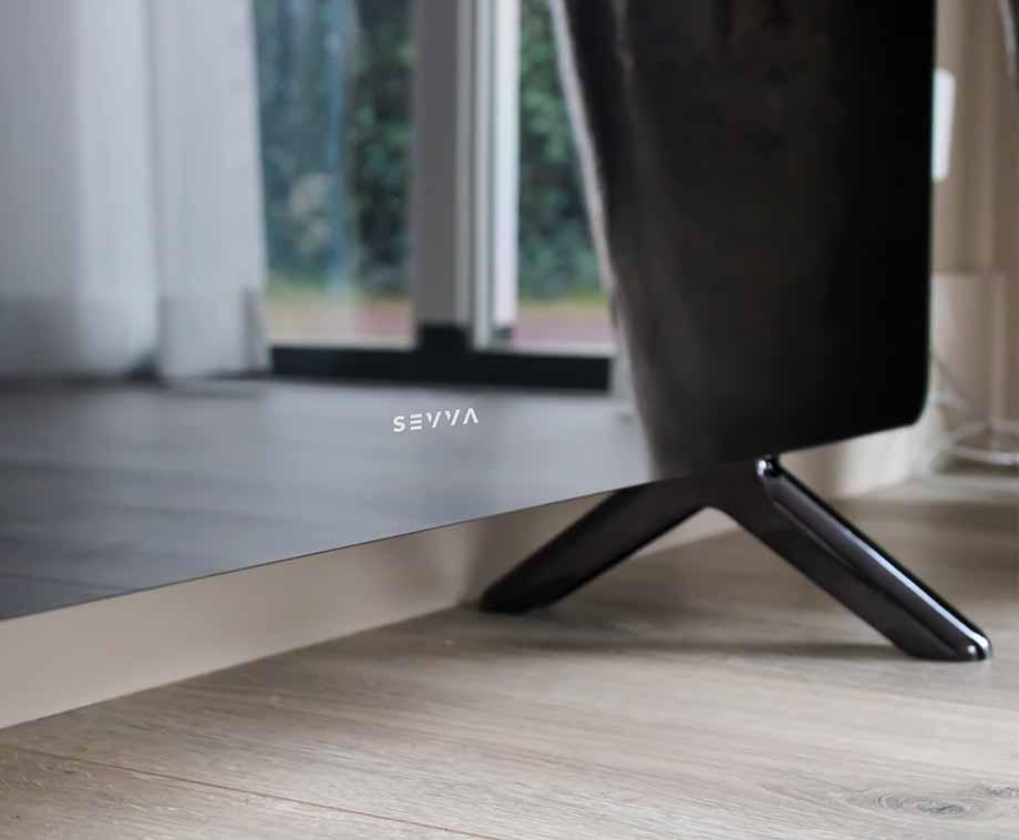 SEVVA® Slimme Infrarood Paneelverwarming - Zwart