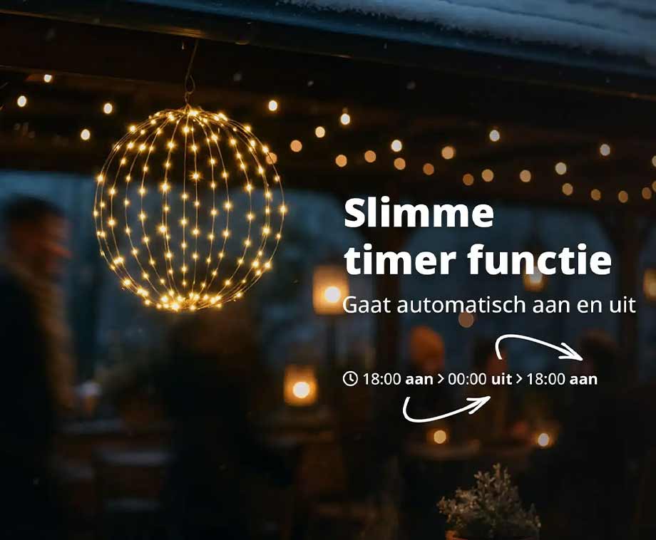 LED Lichtbol Voor Binnen En Buiten - Warm Wit Licht