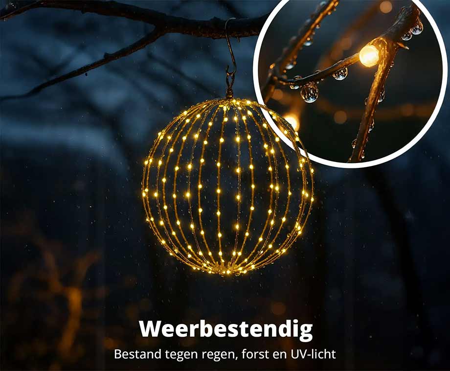 LED Lichtbol Voor Binnen En Buiten - Warm Wit Licht