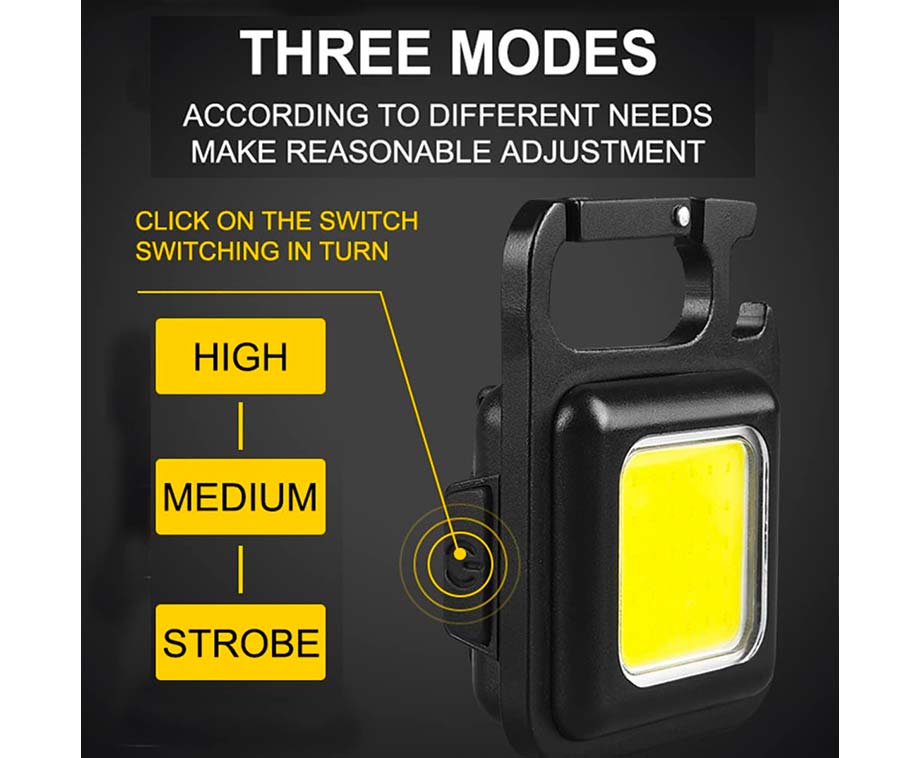 SEVVA® Mini Oplaadbare LED COB Lamp - 2-Pack