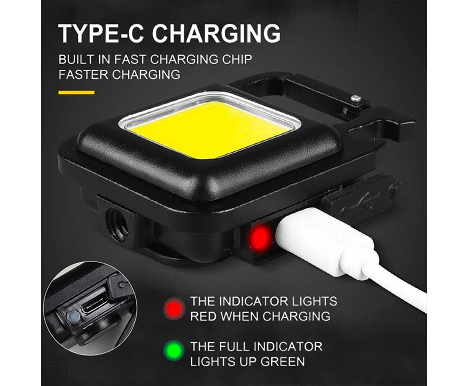 SEVVA® Mini Oplaadbare LED COB Lamp - 2-Pack