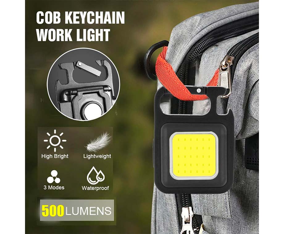 SEVVA® Mini Oplaadbare LED COB Lamp - 2-Pack