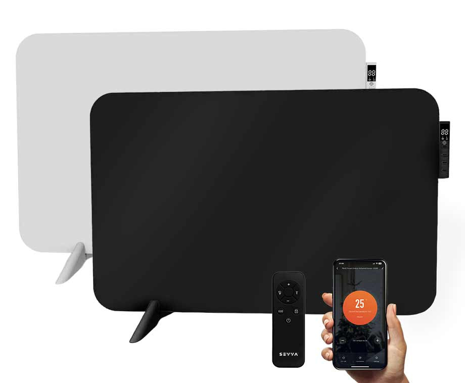 Slimme Infrarood Paneelverwarming 450W - Voordelig Lokaal Verwarmen