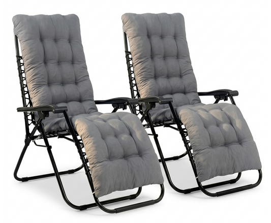 Zero Gravity Lounge Stoelen - 2 Stuks