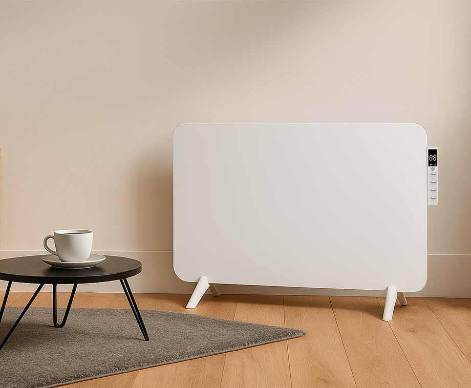 Slimme Infrarood Paneelverwarming 450W - Voordelig Lokaal Verwarmen