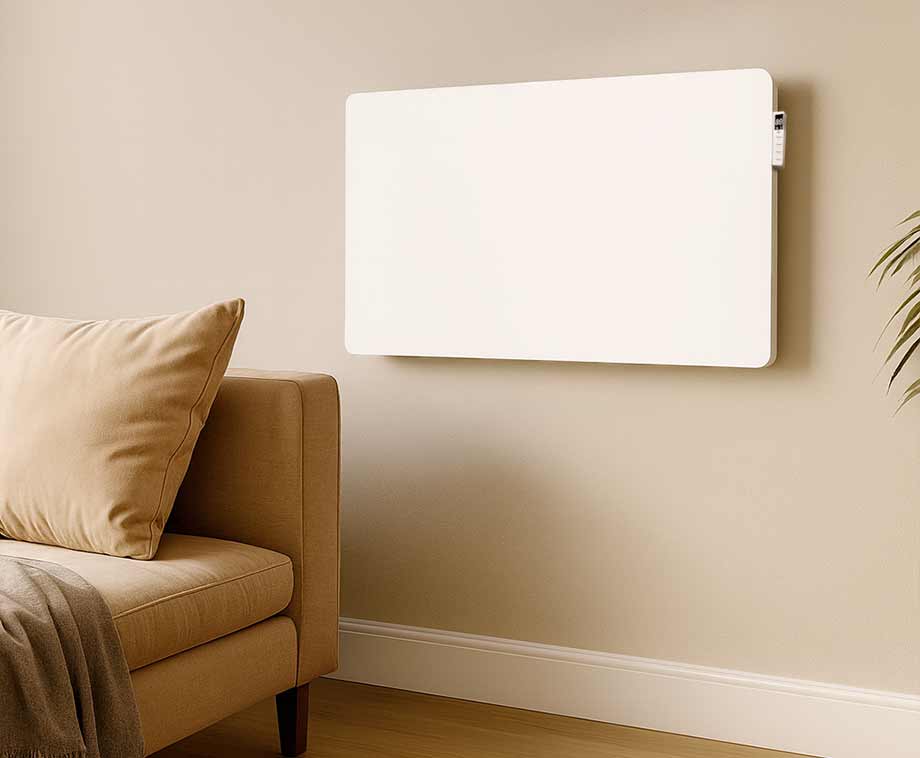 Slimme Infrarood Paneelverwarming 450W - Voordelig Lokaal Verwarmen