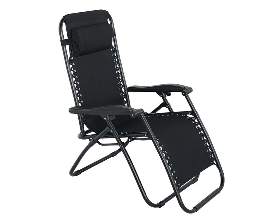 Zero Gravity Loungestoelen Met Kussens - 2-pack