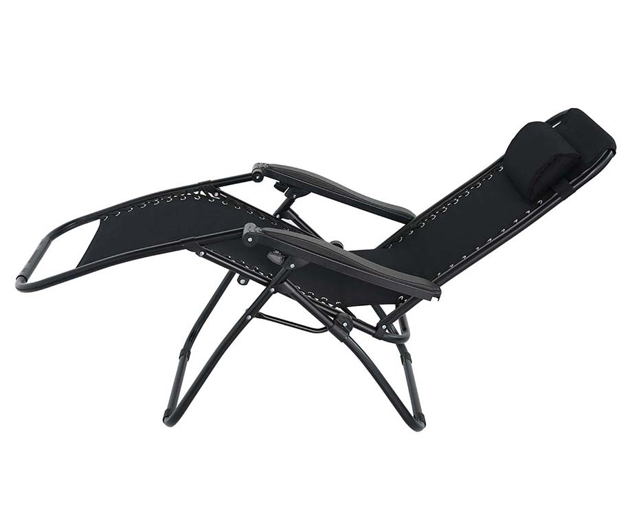 Zero Gravity Loungestoelen Met Kussens - 2-pack