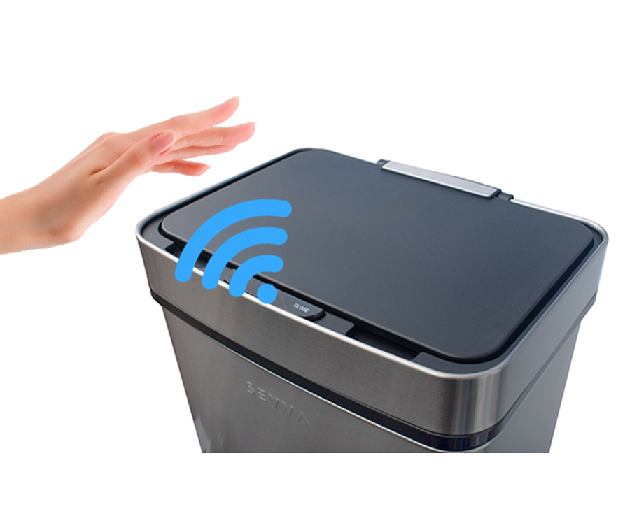 SEVVA® Home Prullenbak Met Sensor RVS